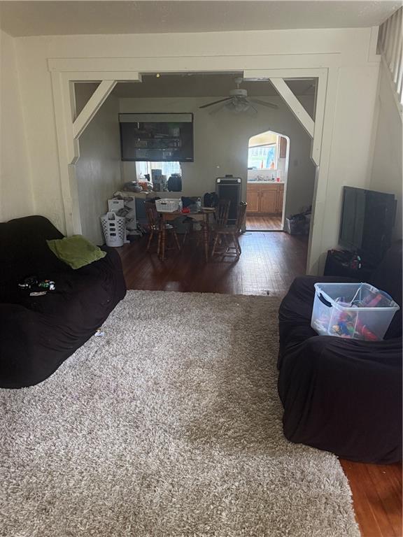 2927 Willett Road Pittsburgh, PA 15227 - Photo 2 of 11 a living room with furniture and a fireplace