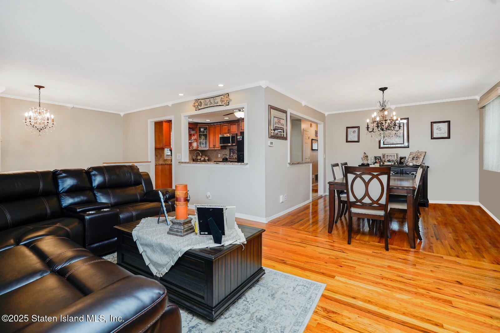 10 Draper Place Staten Island, NY 10314 - Photo 7 of 20 a living room with furniture and wooden floor