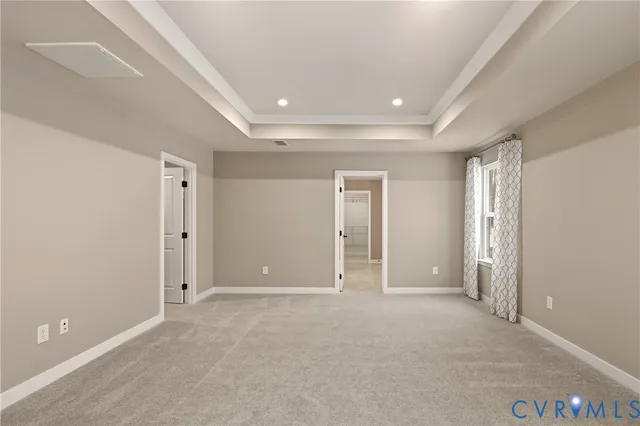 a view of empty room