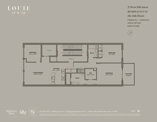 $3,975,000 | 21 West 17th Street, Unit 13 | Flatiron