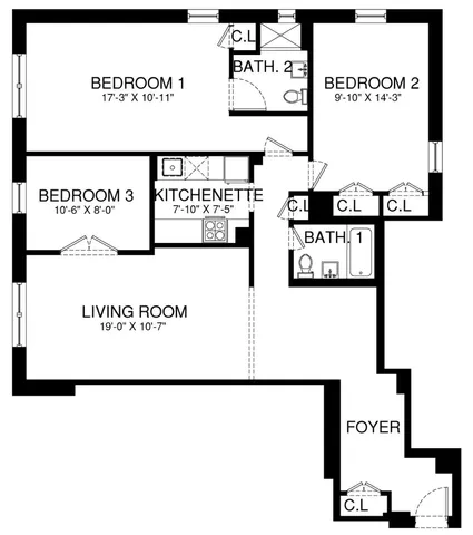 $879,000 | 142-20 Franklin Avenue, Unit 2G | Flushing