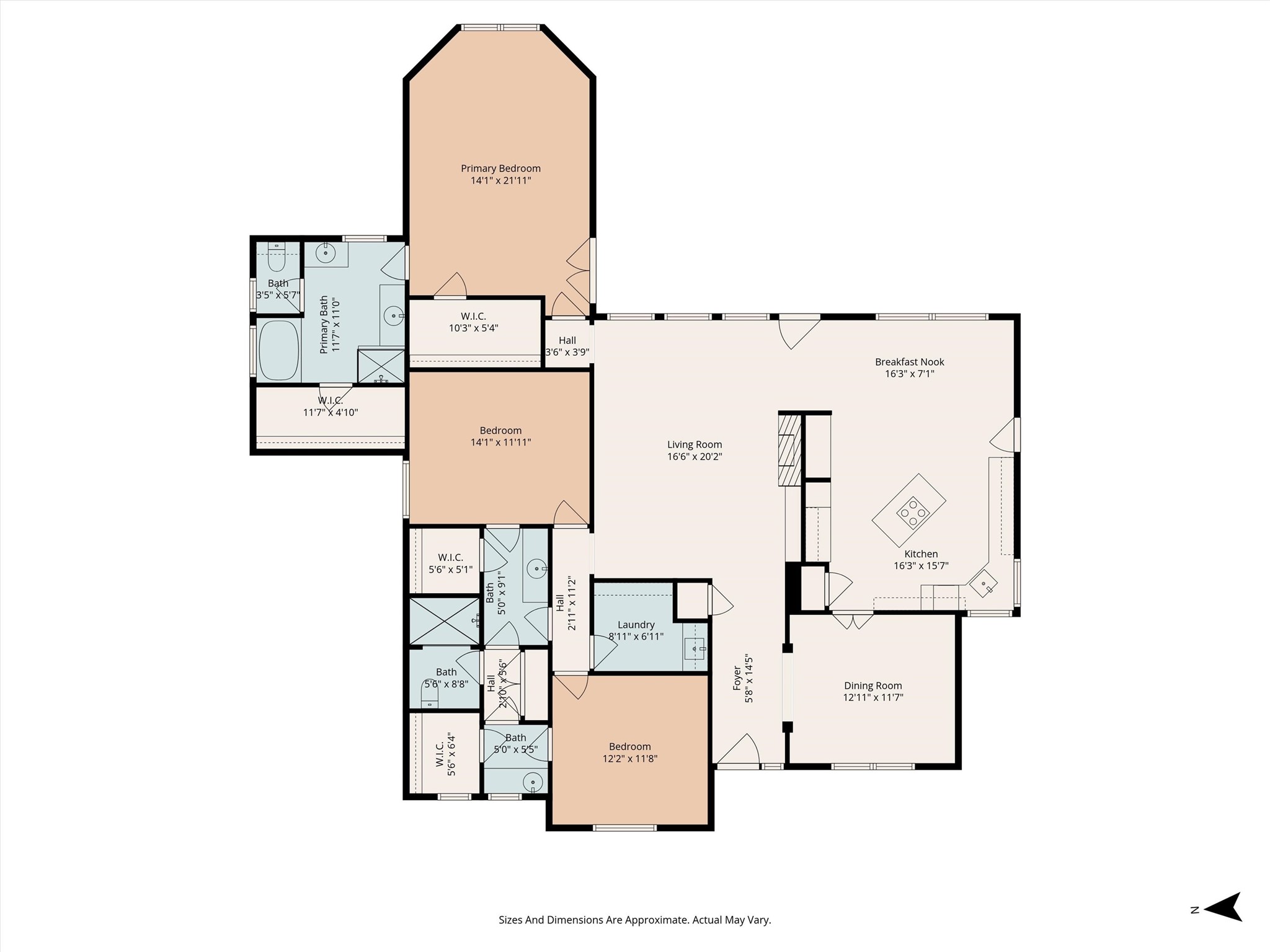 16024 Rabon Chapel Road Montgomery, TX 77316 - Photo 43 of 43 Floor plan of the home