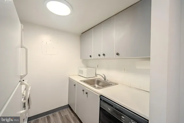 a room with storage and utility