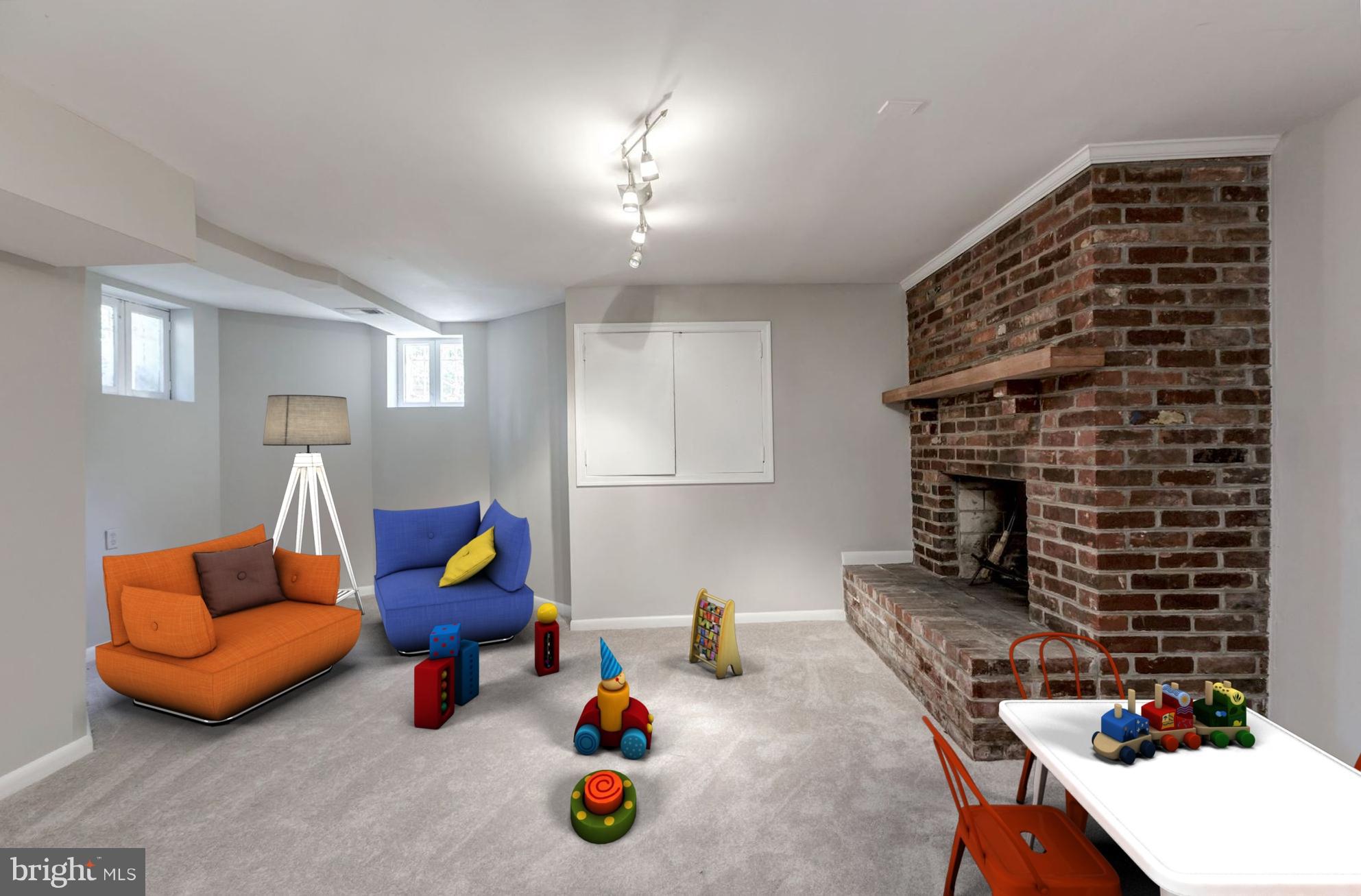 421 E Street Northeast Washington, DC 20002 - Photo 24 of 28 Unit #2 Recreation Room (1 of 2)