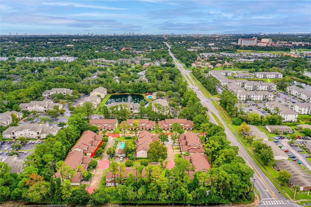 124 Rose Bank Road Daytona Beach, FL 32114 - Photo 43 of 43 an aerial view of residential houses with outdoor space