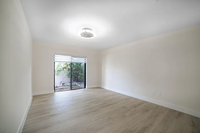 wooden floor in an empty room