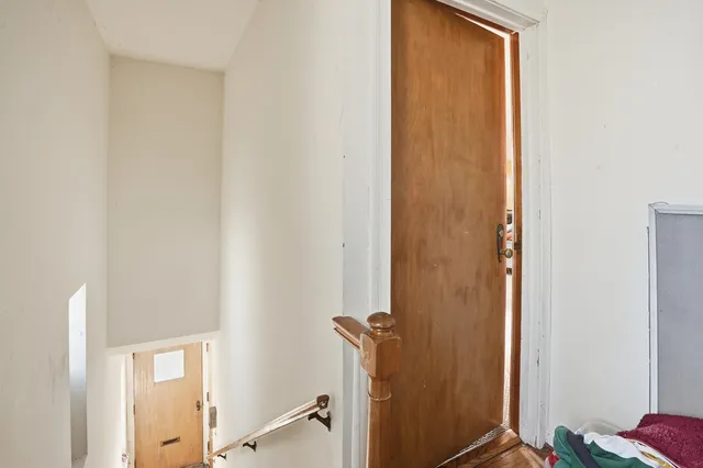 a utility room with a sink a washer and dryer