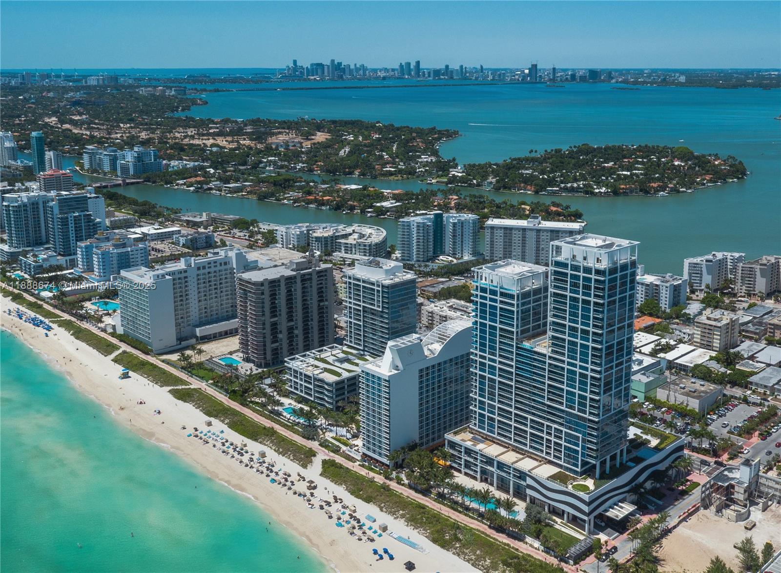 6899 Collins Avenue, Unit 1610 Miami Beach, FL 33141 - Photo 3 of 35 a picture of city view with lake view
