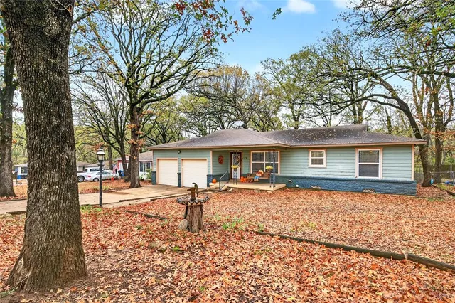 a house with a outdoor space