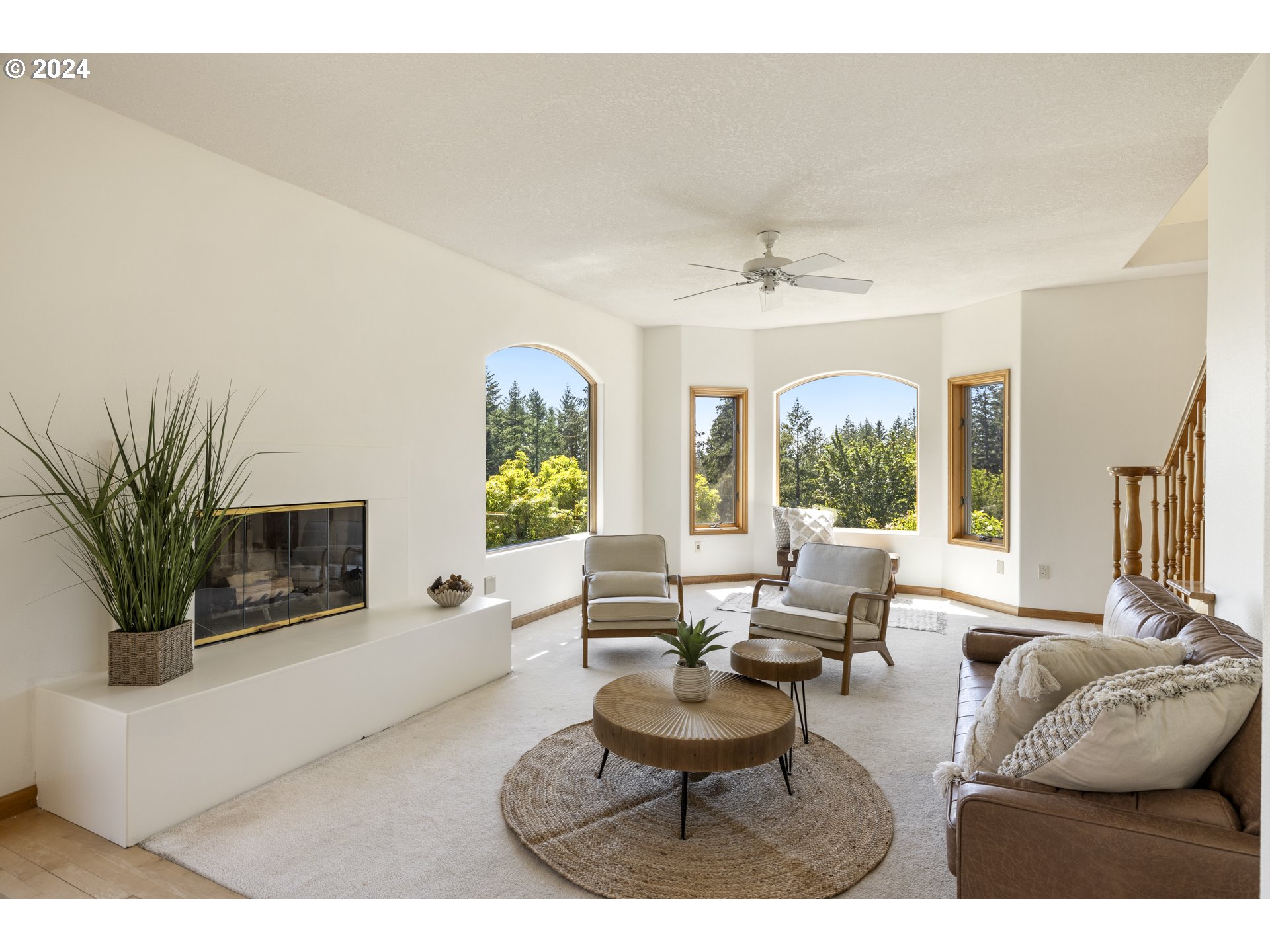 11400 Northwest Plainview Road Portland, OR 97231 - Photo 6 of 48 a living room with furniture and a large window