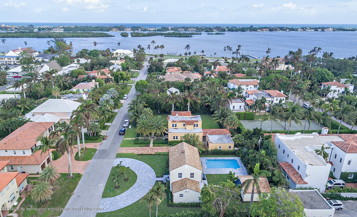 230 Murray Road West Palm Beach, FL 33405 - Photo 30 of 33 an aerial view of a house with a garden and lake view