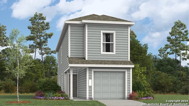 10961 Presa Way San Antonio, TX 78223 - Photo 1 of 1 a front view of a house with garden