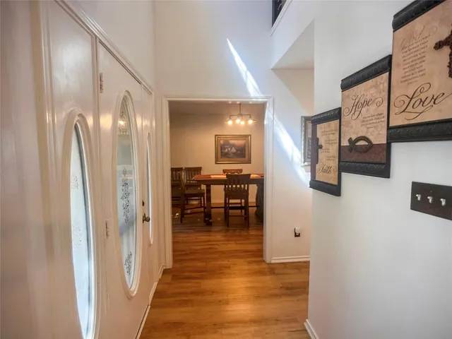 a view of livingroom with furniture and staircase