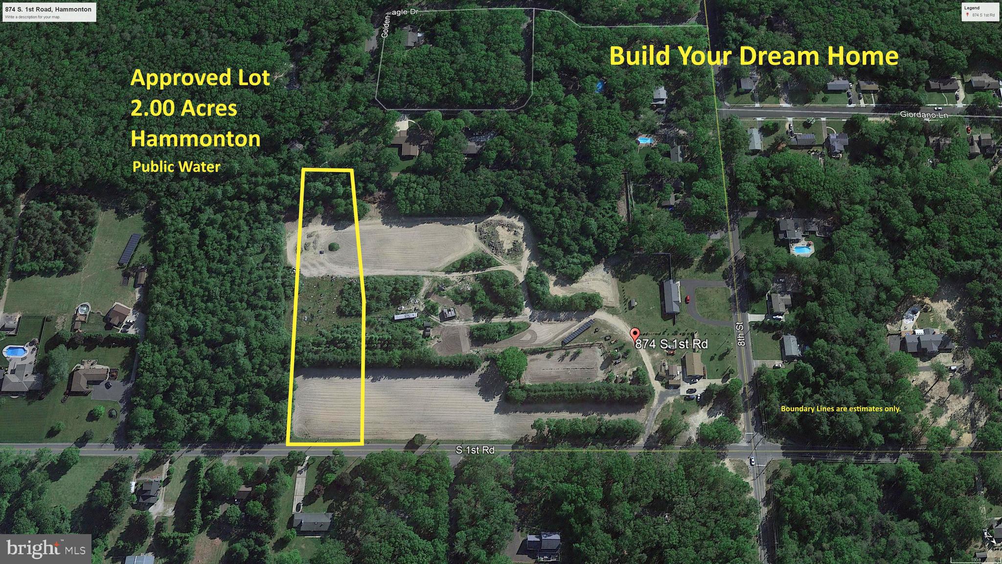 874 South 1st Road Hammonton, NJ 08037 - Photo 1 of 3 Gallery Image 1