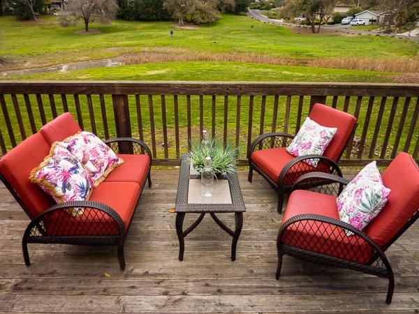 17080 Copper Hill Drive Morgan Hill, CA 95037 - Photo 7 of 38 a balcony with table and chairs