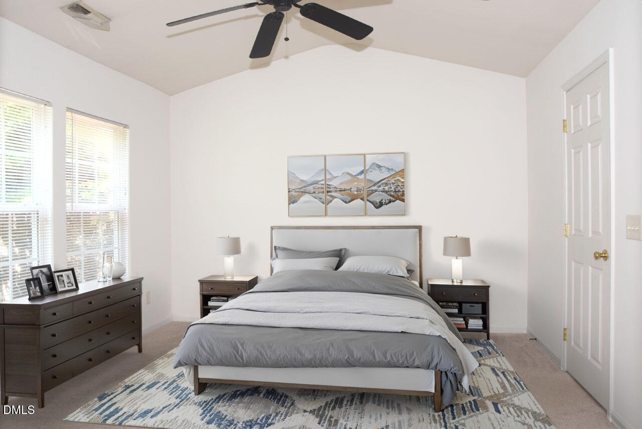 8511 Bright Loop Raleigh, NC 27613 - Photo 19 of 44 Primary Suite Virtually Staged