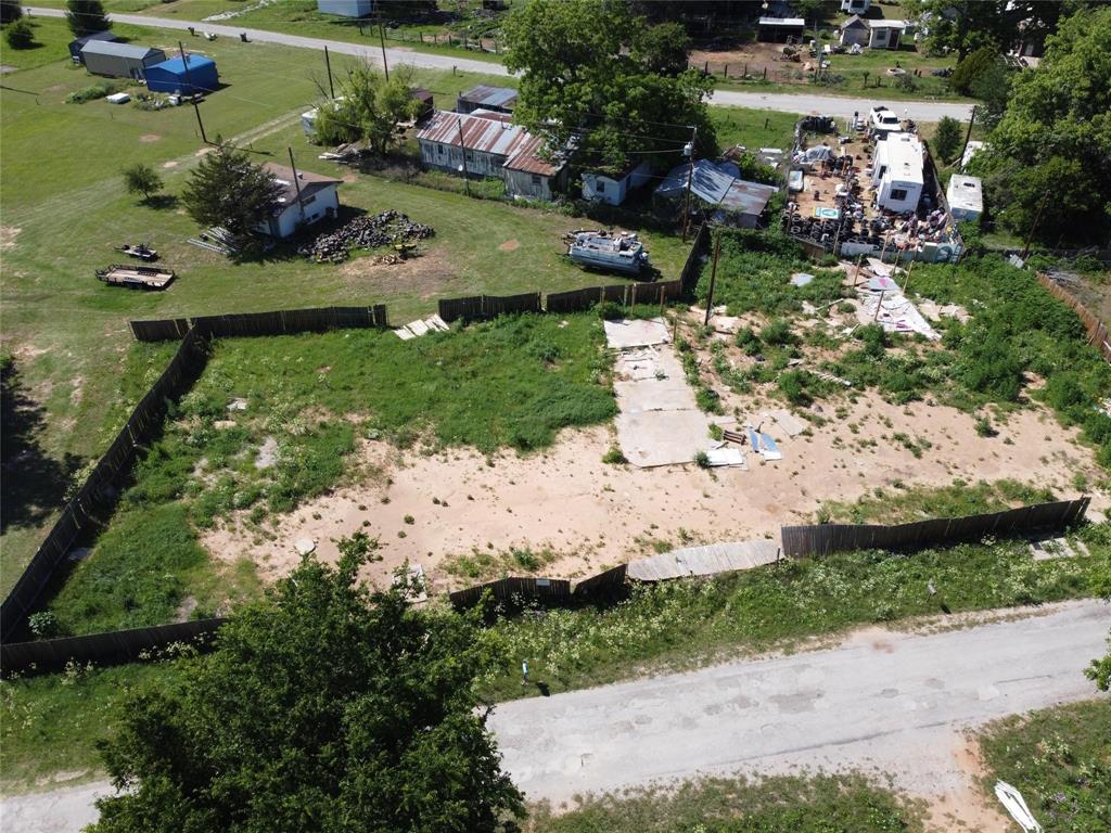 a view of a lake with a park