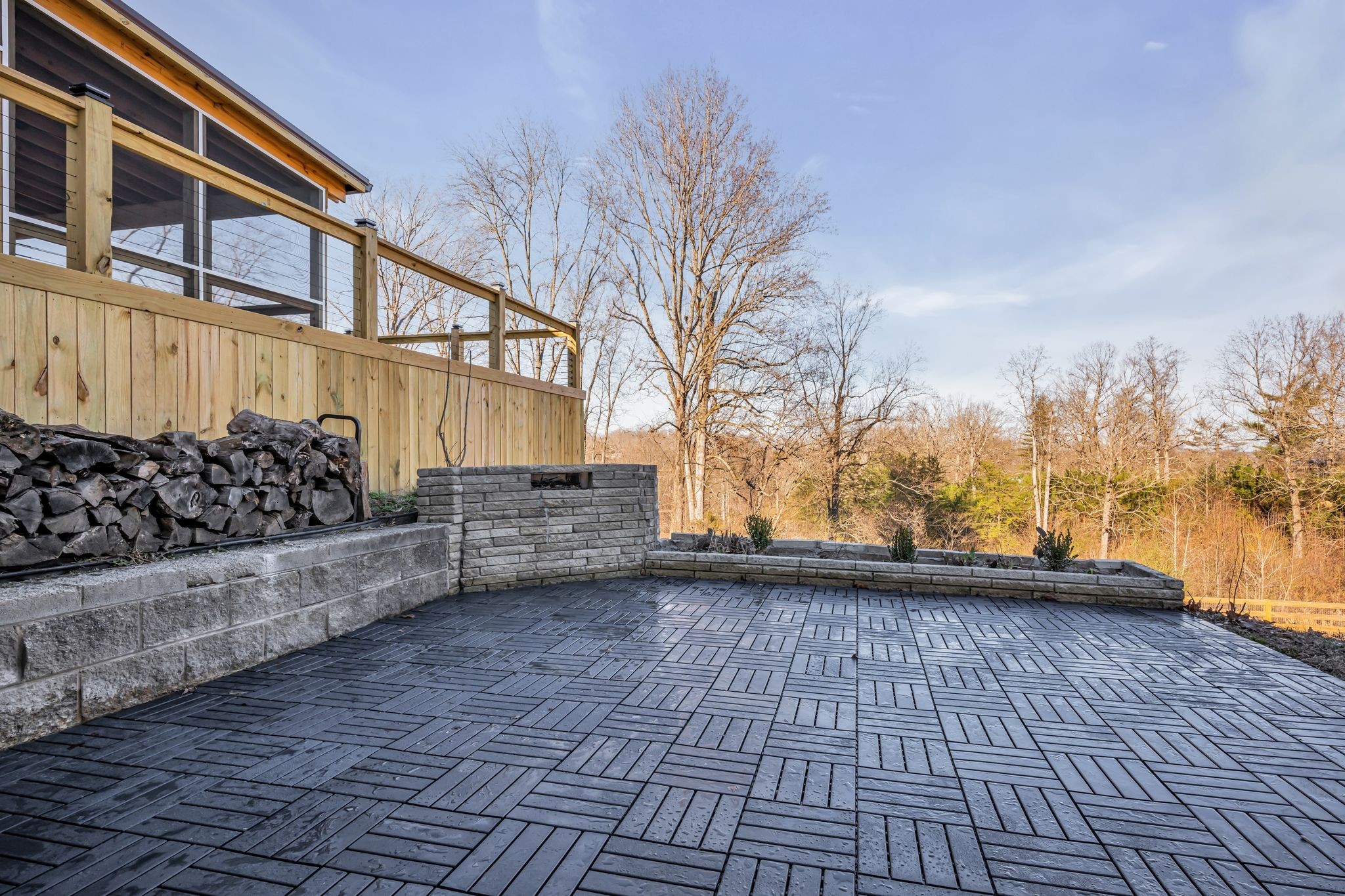 1033 Pine Valley Road Kingston Springs, TN 37082 - Photo 25 of 42 a view of a yard with wooden fence