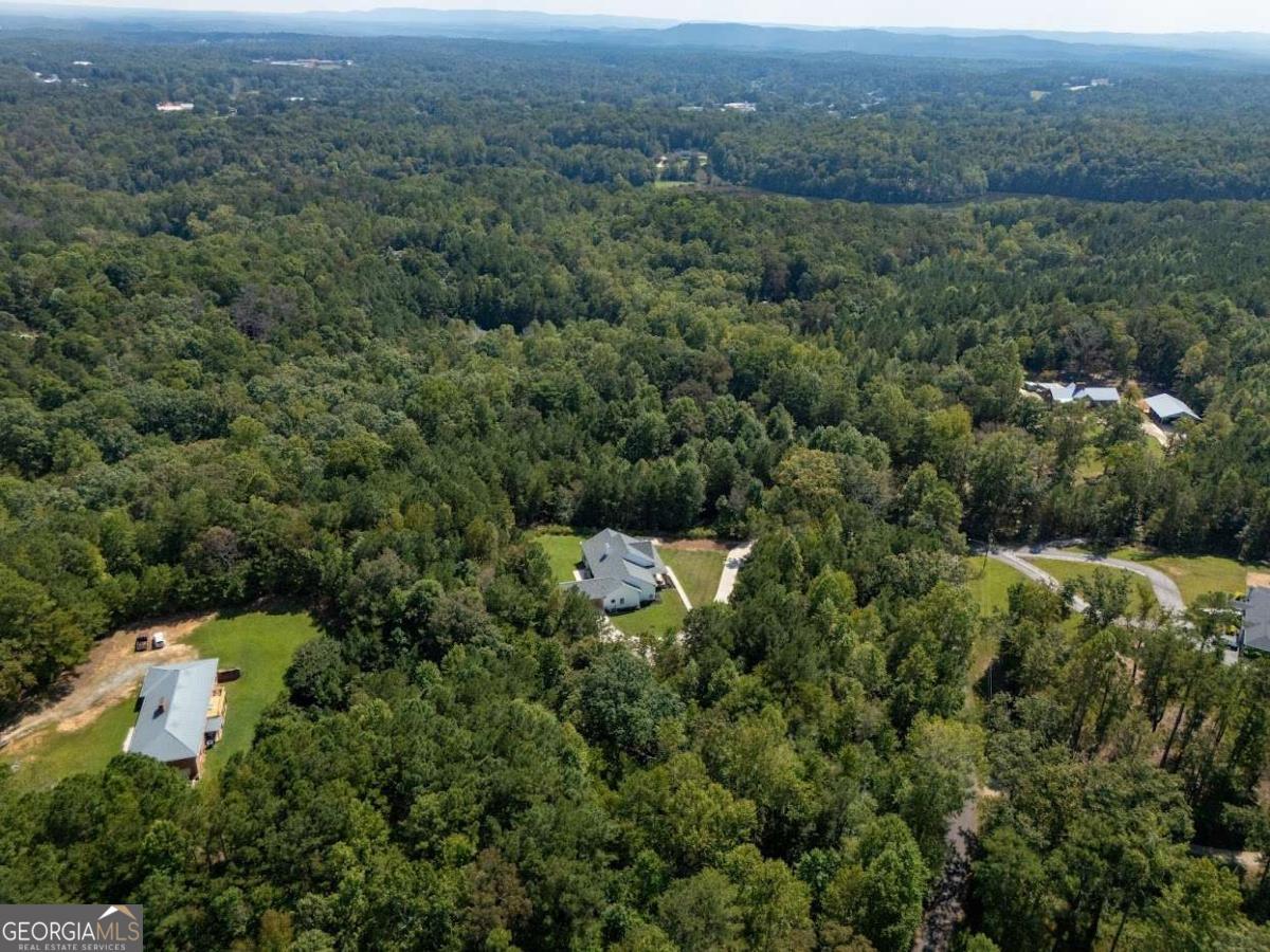 988 Boozer Road Heflin, AL 36264 - Photo 47 of 52 an aerial view of residential house with outdoor space and trees all around