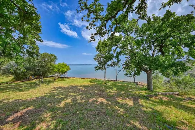 a big yard with lots of green space