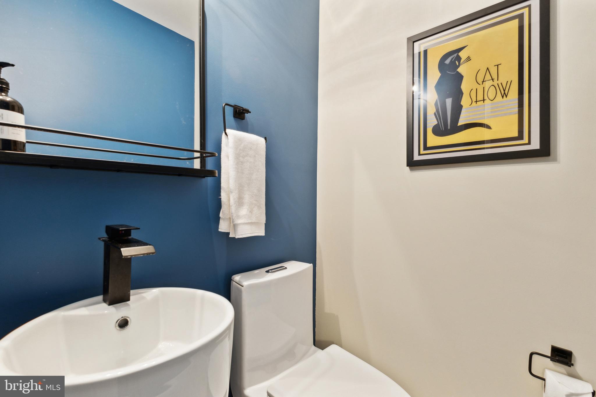 1865 Post Oak Trail Reston, VA 20191 - Photo 17 of 39 Renovated half bath on main level