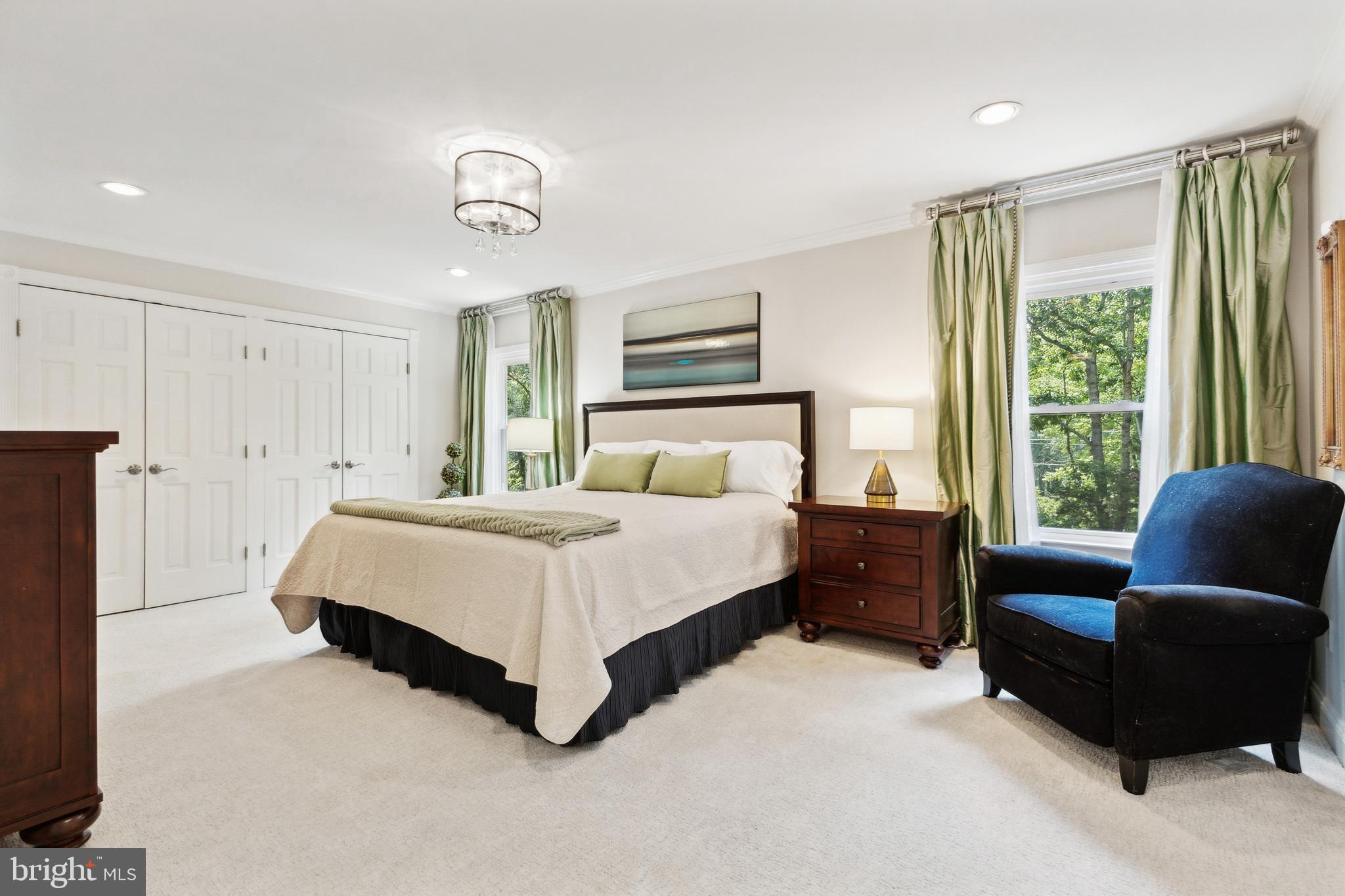 1865 Post Oak Trail Reston, VA 20191 - Photo 20 of 39 Primary Suite easily accommodates King Bed