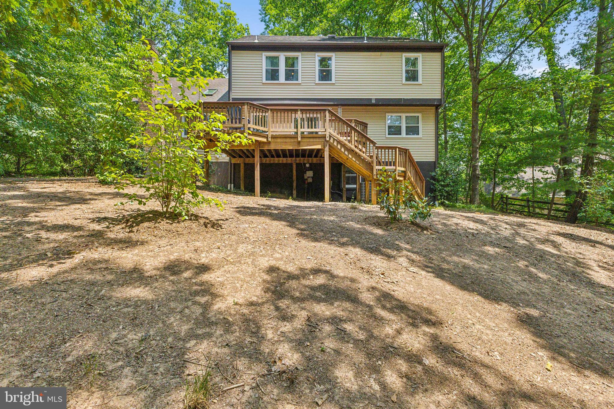 1865 Post Oak Trail Reston, VA 20191 - Photo 38 of 39 Rear of home