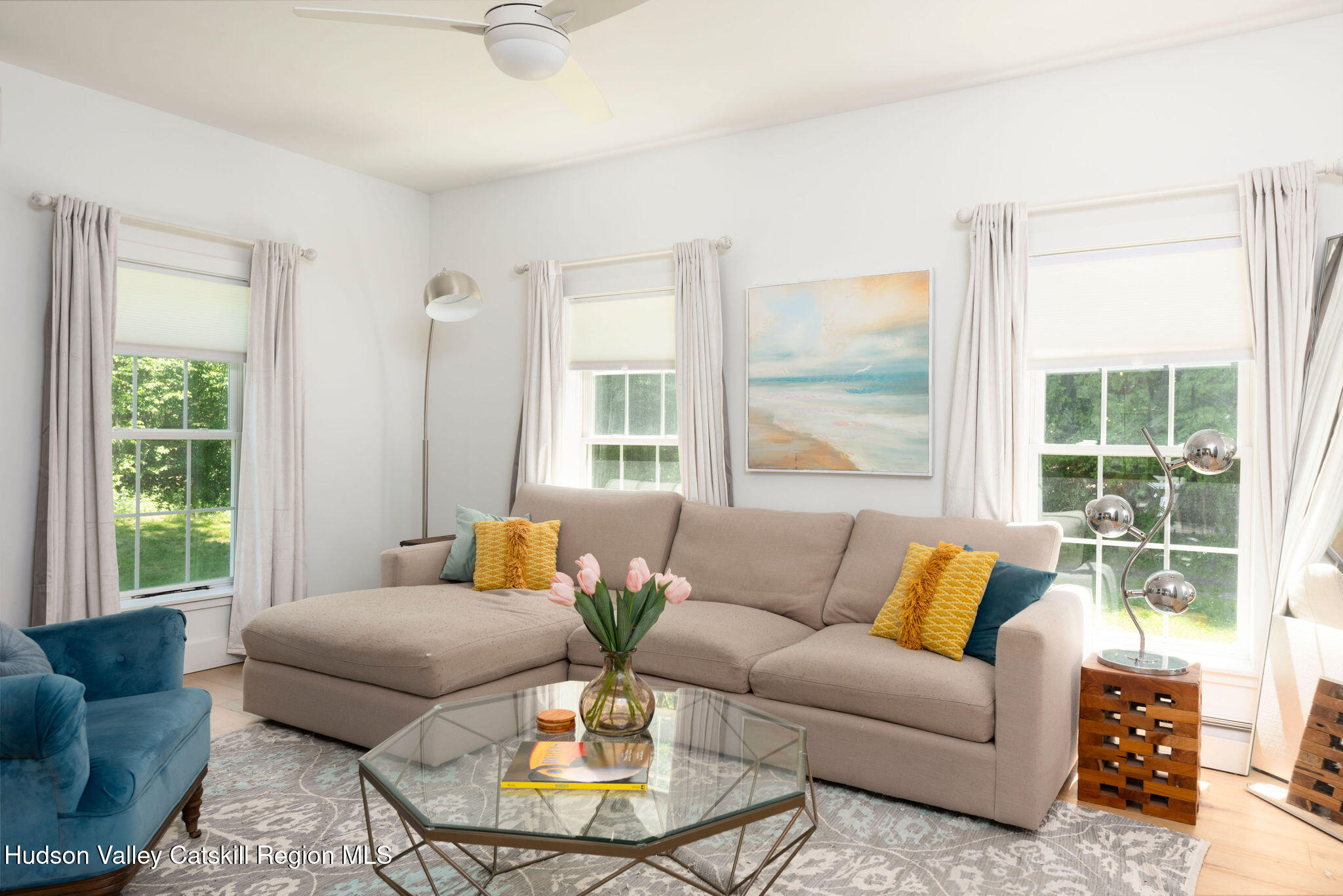 31 Laurel Hollow Road Kerhonkson, NY 12446 - Photo 13 of 47 a living room with furniture and a large window