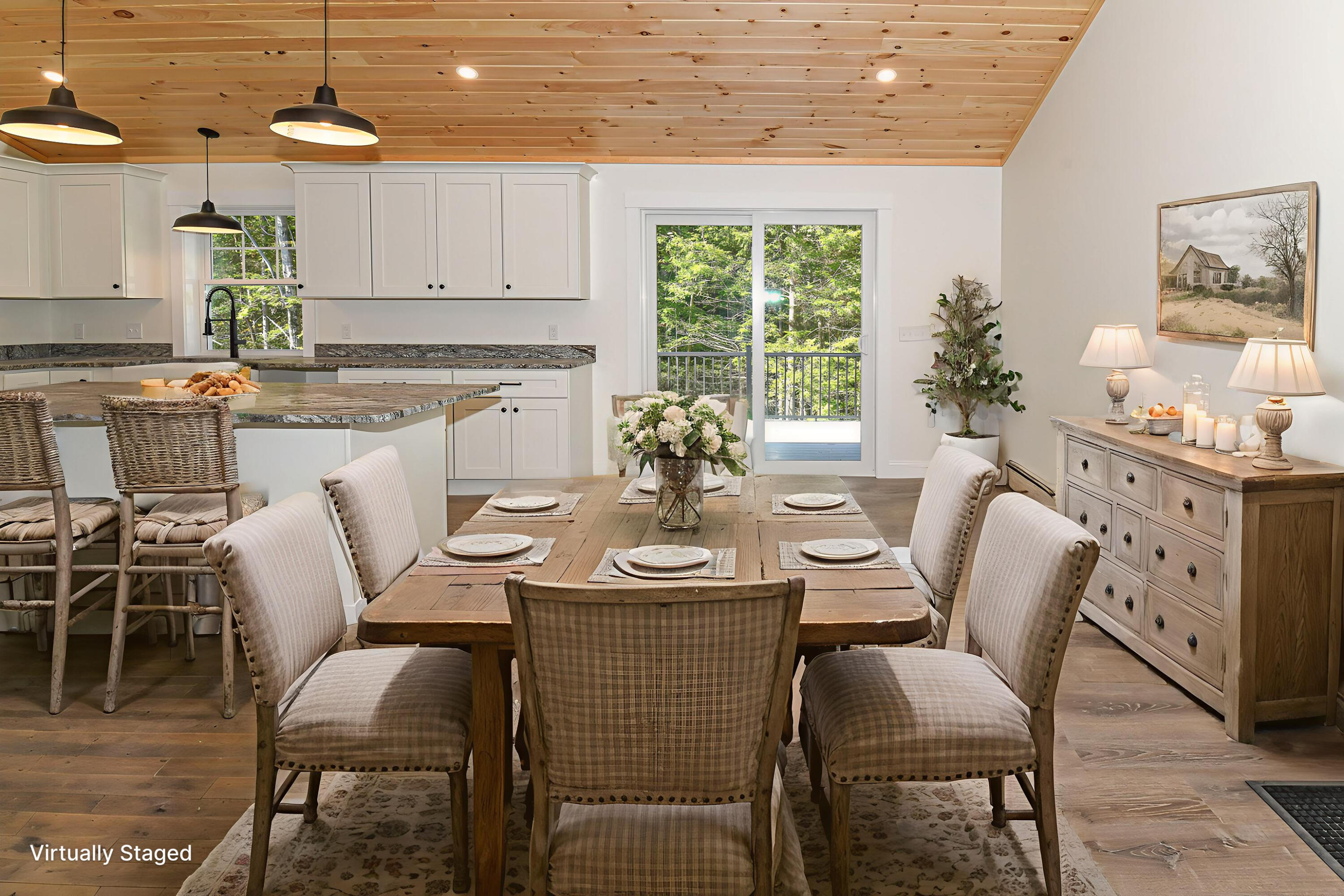 108 Skyview Road Harrison, ME 04040 - Photo 7 of 45 dining-room - Dining Room - Farmhouse -