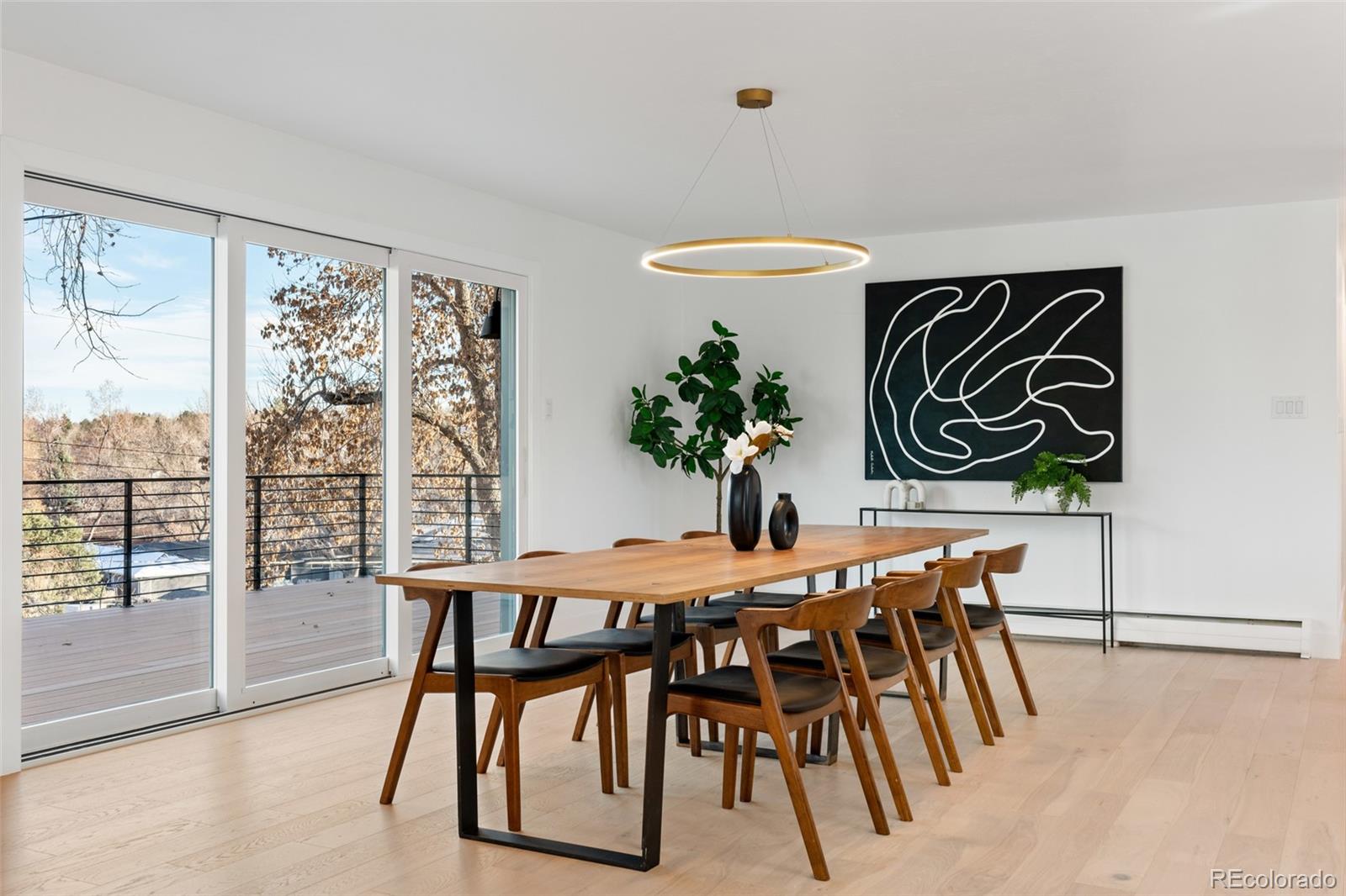 3380 Ward Road Wheat Ridge, CO 80033 - Photo 9 of 37 a dining room with furniture and window