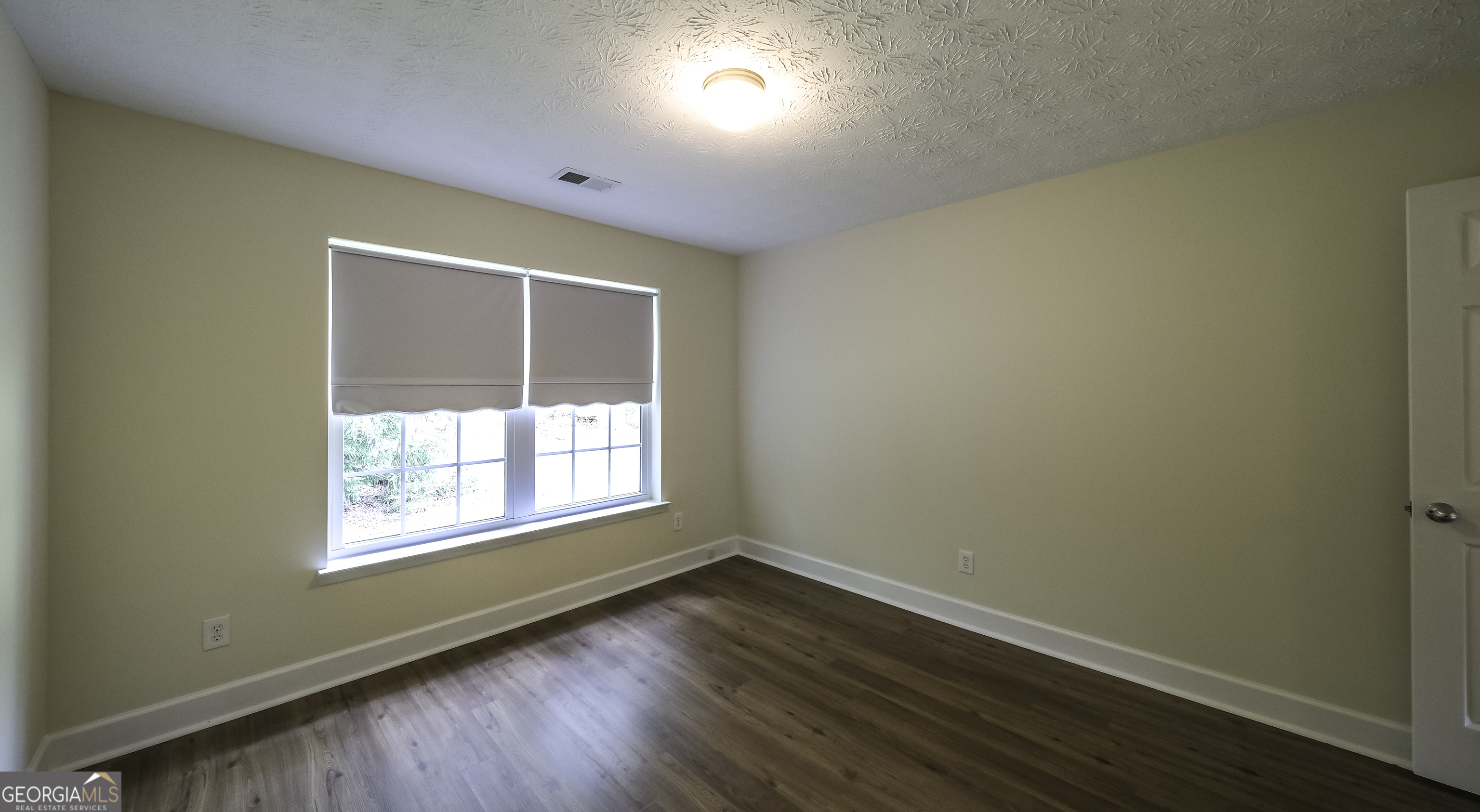 191 Tumlin Creek Road Roopville, GA 30170 - Photo 16 of 49 an empty room with wooden floor and windows
