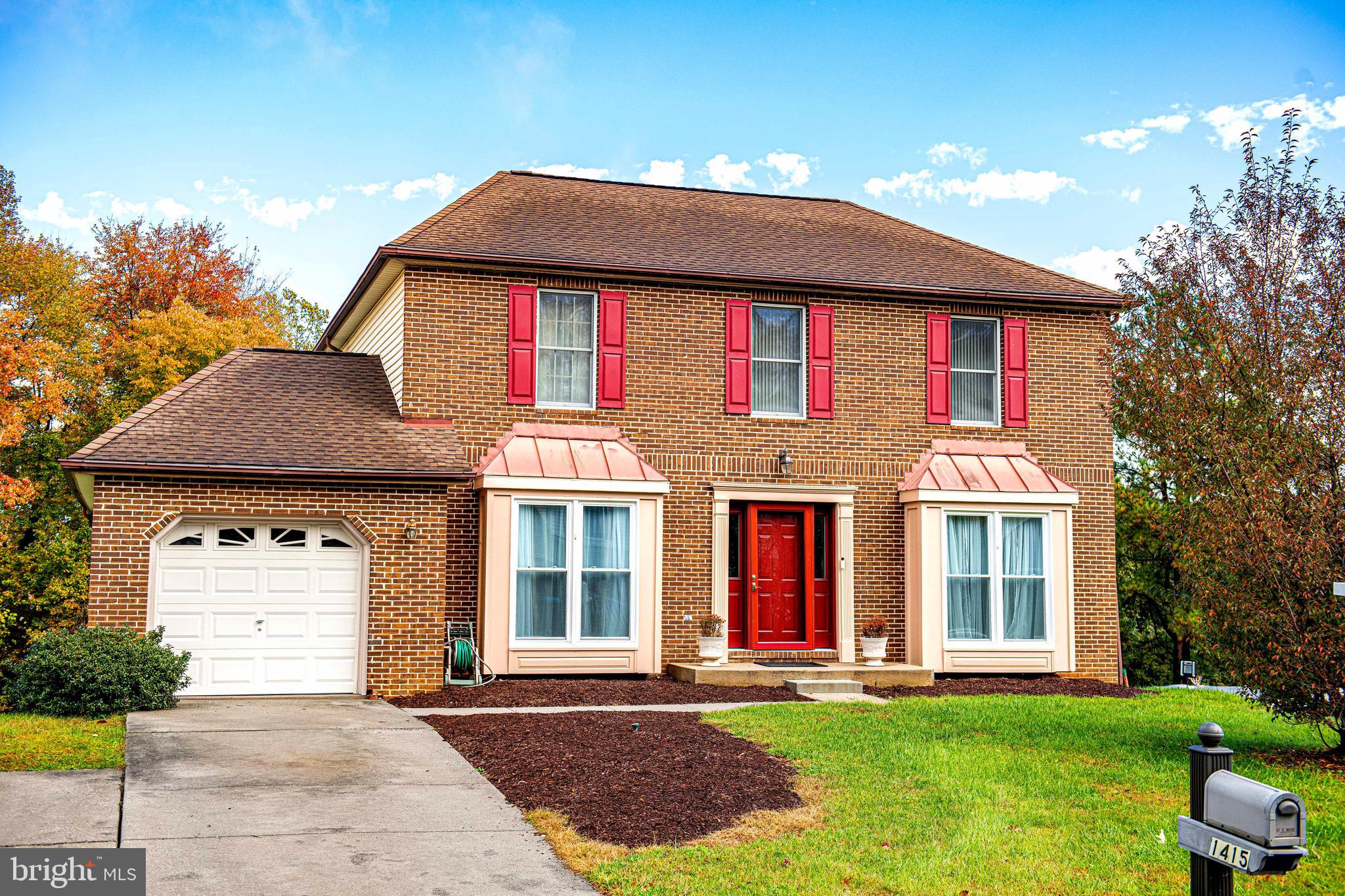 1415 Valley Forge Way Abingdon, MD 21009 - Photo 2 of 35 a front view of a house with a yard