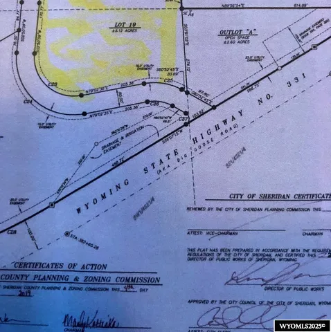 $395,000 | Lot 19 Vista Drive, Sheridan, WY 82801