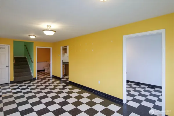 a view of a front door