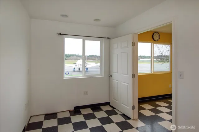 a view of room and window