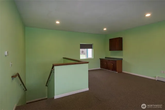 a balcony with an outdoor space