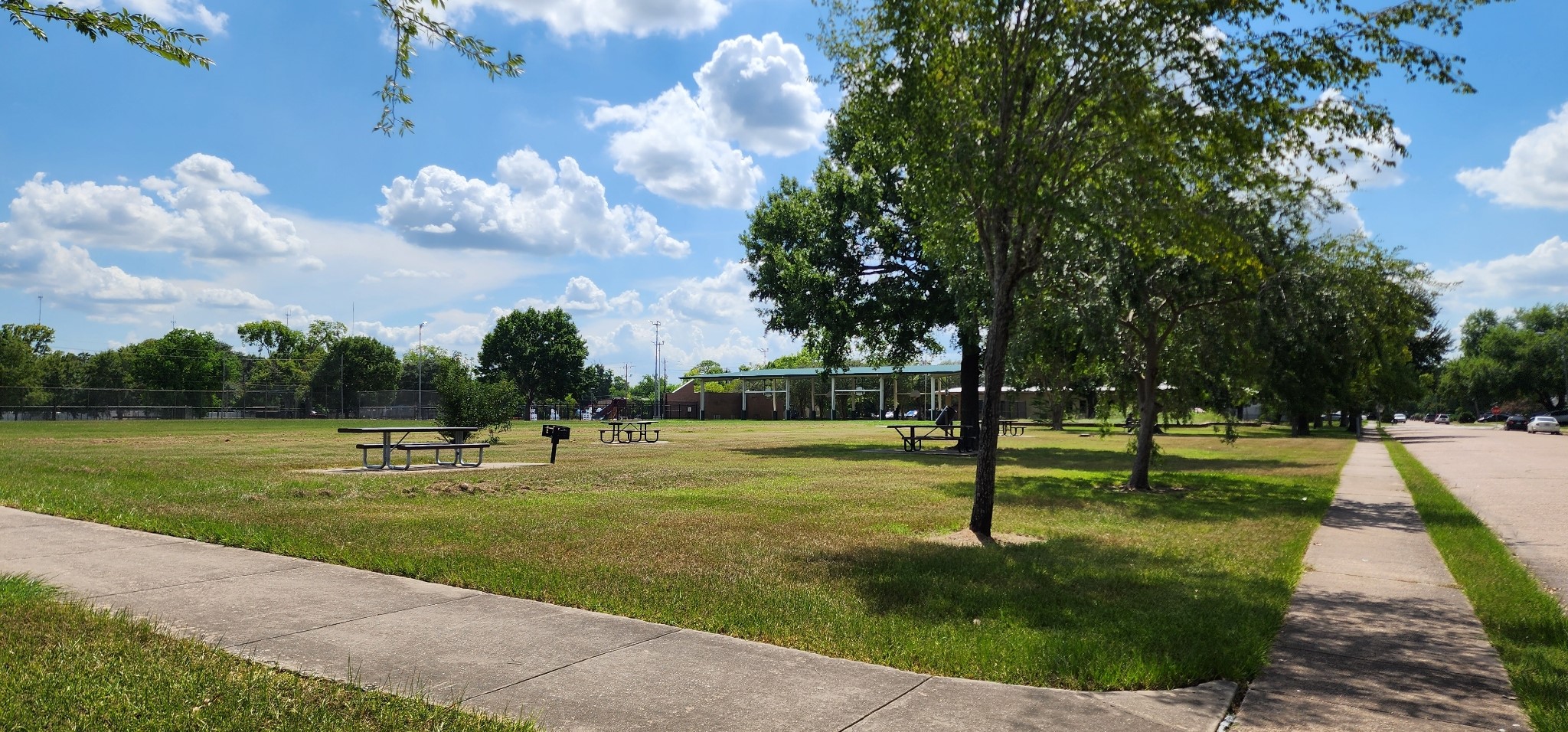 5914 Newquay Street Houston, TX 77085 - Photo 40 of 43 a view of a park with swings