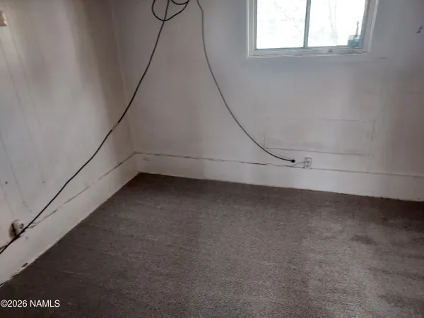 a view of a small space