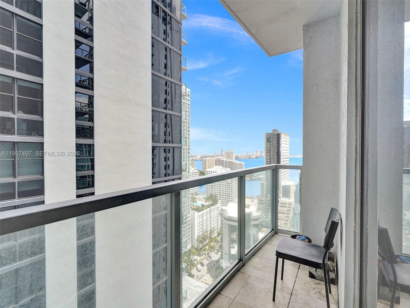 1050 Brickell Avenue, Unit 2722 Miami, FL 33131 - Photo 19 of 19 a view of a balcony