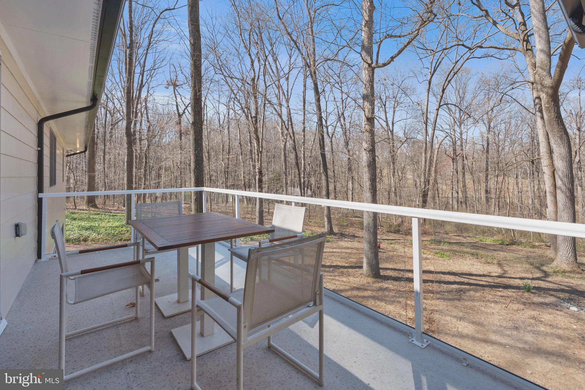 18012 Highfield Road Ashton, MD 20861 - Photo 12 of 39 Balcony over looking back yard