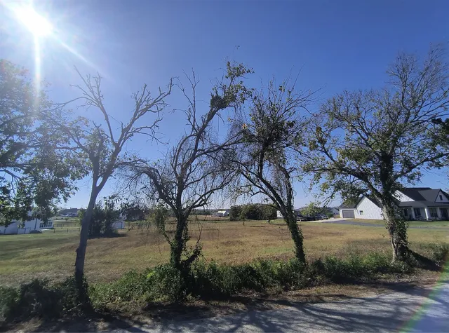 a view of lake with outdoor space