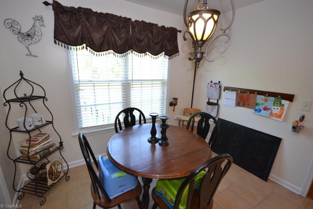 2497 Danny Bell Road Asheboro, NC 27205 - Photo 9 of 20 Dinette/breakfast room with ceramic tile flooring