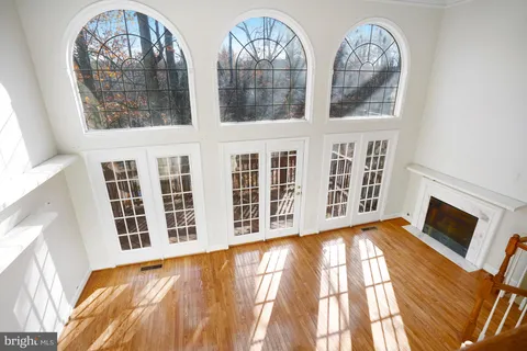 a view of front door with furniture