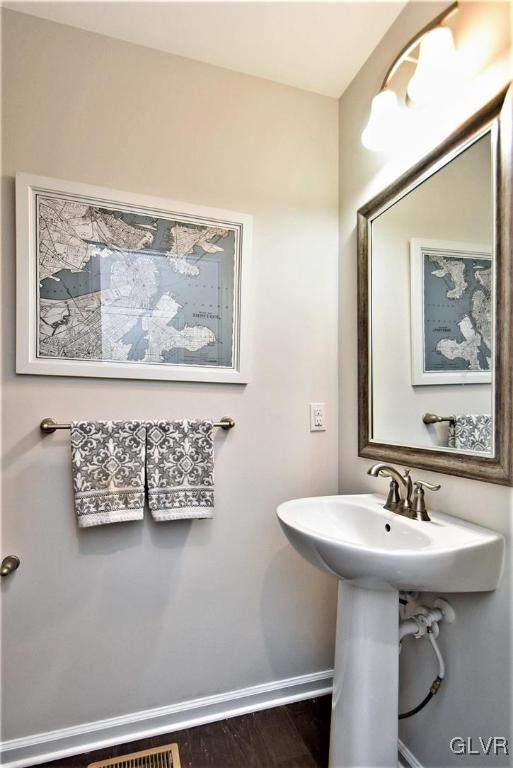 2497 Raya Way Easton, PA 18045 - Photo 18 of 39 First floor powder room