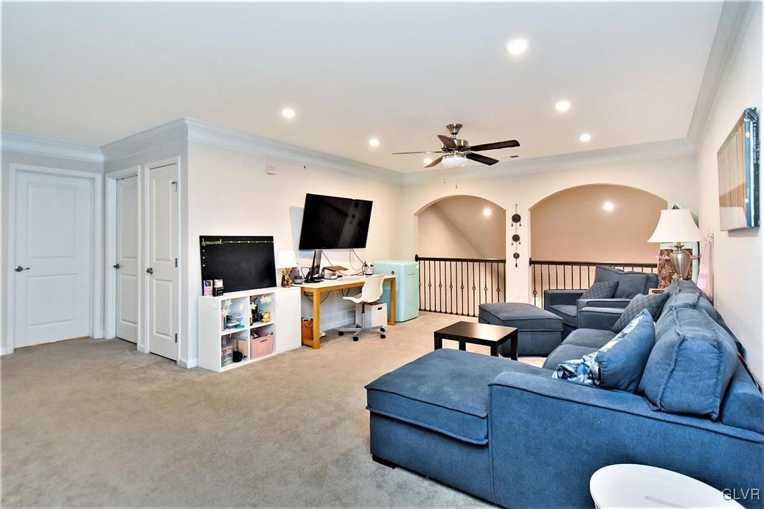 2497 Raya Way Easton, PA 18045 - Photo 19 of 39 Second floor loft overlooking dining room