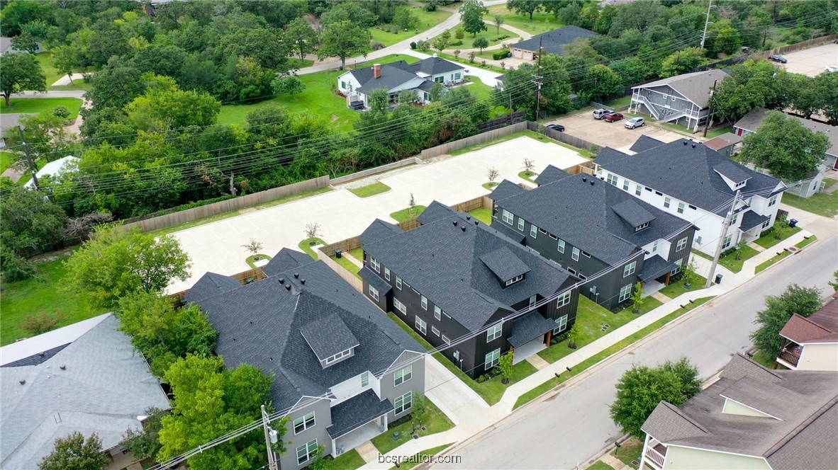 301 Cooner Street, Unit B College Station, TX 77840 - Photo 32 of 36 an aerial view of a house