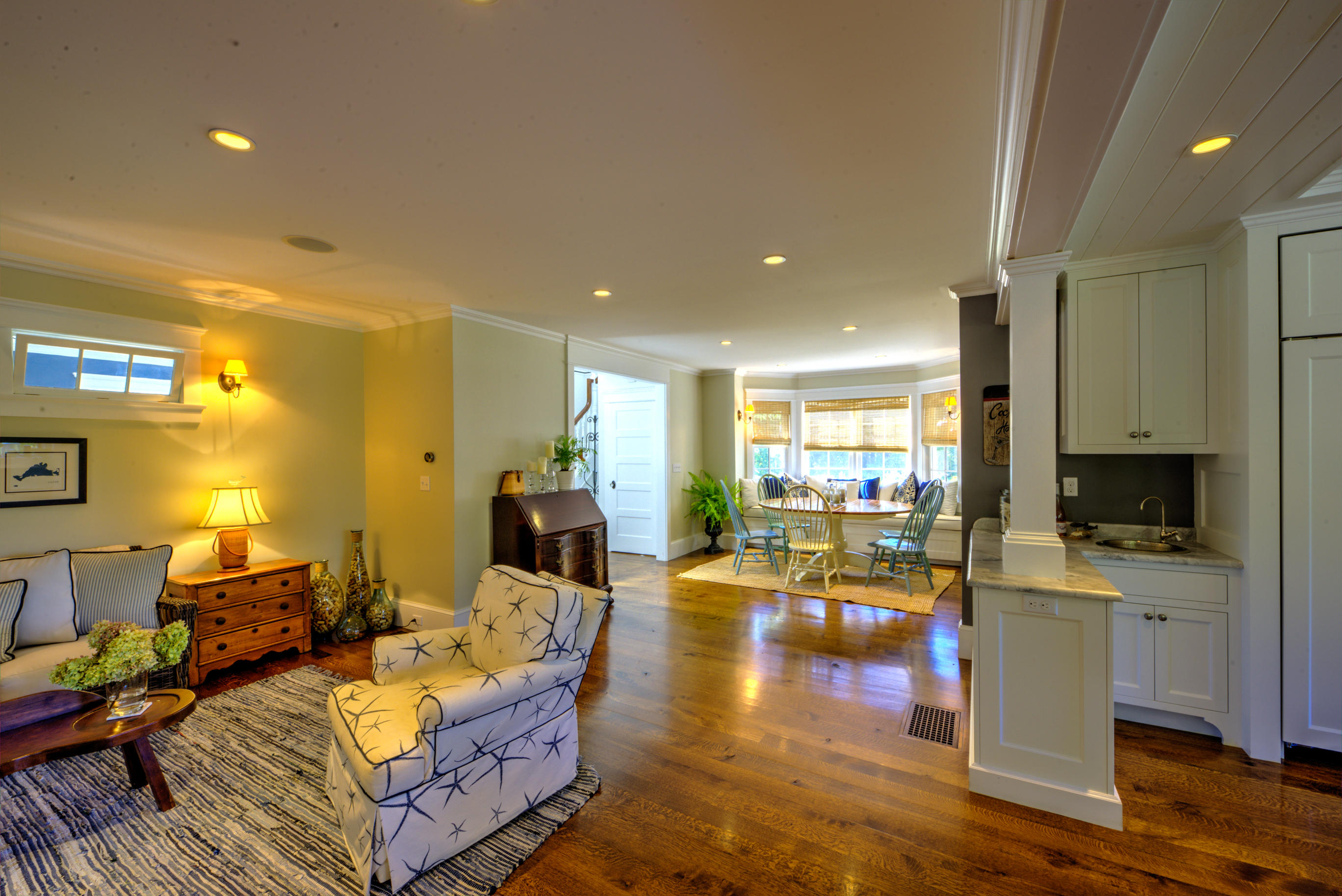 360 Main Street Osterville, MA 02655 - Photo 5 of 29 a living room with fireplace furniture and a wooden floor