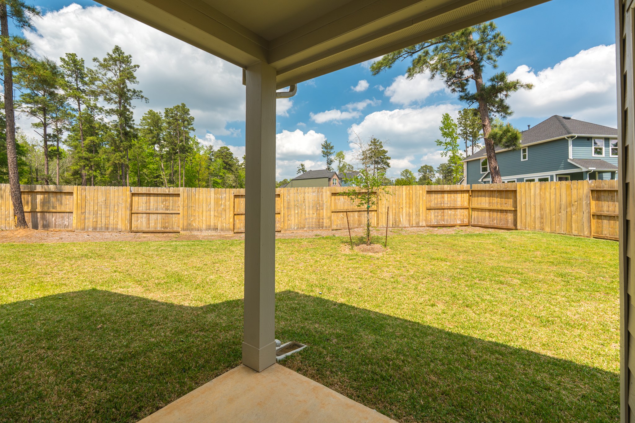 214 Prairie Rose Court Conroe, TX 77318 - Photo 28 of 30 a view of an outdoor space