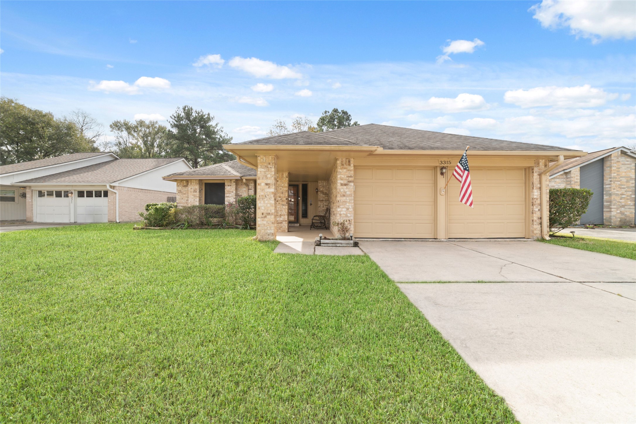 3315 Haydee Road Spring, TX 77388 - Photo 1 of 29 a front view of house with yard