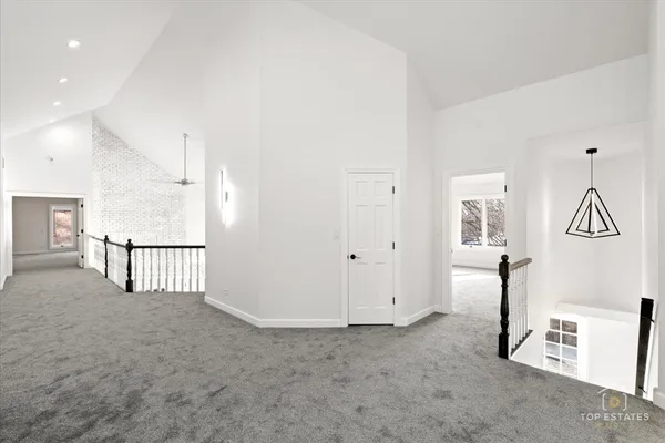 a view of a livingroom with a furniture